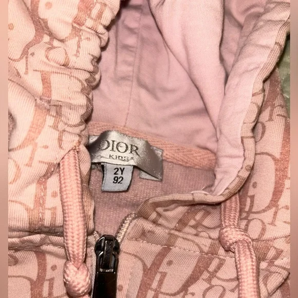 Gently Loved Christian Dior Children Hoodie Jacket 2y - Picture 5 of 8
